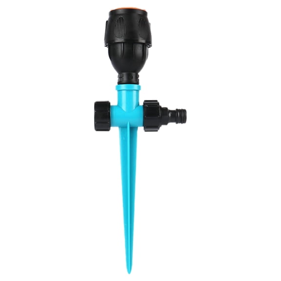 360° Rotating Lawn Sprinkler - Adjustable 30FT Coverage Garden Sprinkler for Grass, Crops & Dust Control - Heavy Duty Yard Irrigation System