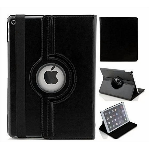 360 Rotating Leather Case with Stand for iPad Mini 4 Flip Cover Protector