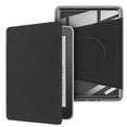thumbnail image 1 of 360° Rotating Magnetic Detachable Case with Stand & Auto Wake/Sleep for Paperwhite 12th Generation 7" (2024 Release) - Clear Back Cover, Black, 1 of 6