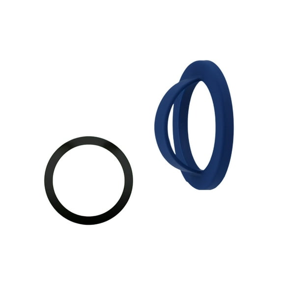 360 Rotating Magnetic Phone Rings Holder Silicone Finger Strap Comfortable One Hand Use for Secure Car Dashboard Mount