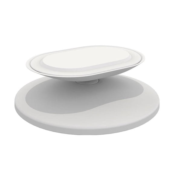 360 Rotating Magnetic Stand for Smart Display, Plastic Holder Compatible with Echo Show 8 & 11, Stable Swivel Mount