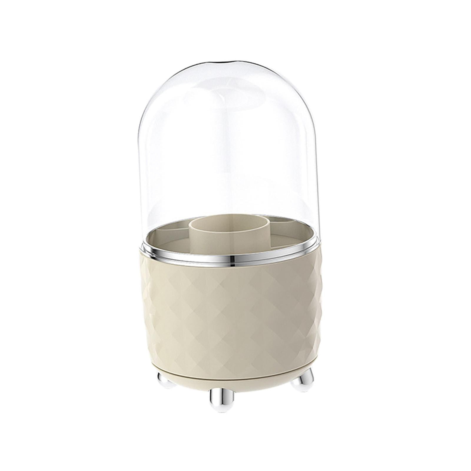 360 Rotating Makeup Organizer Multipurpose for Nail Polish Brushes ...