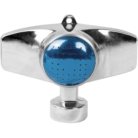 360° Rotating Metal Spot Yard Sprinkler, Circular Gentle Water Flow for Small Lawn Garden, Coverage Distance Up to 30FT