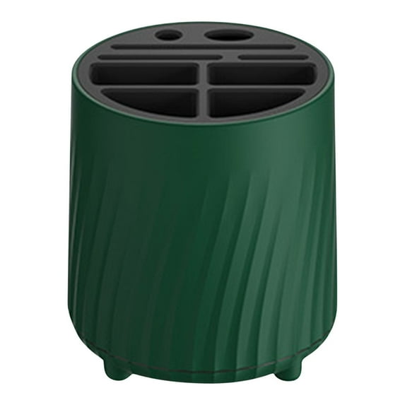 360° Rotating Multifunction Kitchen Utensil Holder | Chopsticks & Spoon Storage Box | Knife & Cutting Board Organizer | Plastic Countertop Organizer