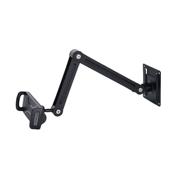 360 Rotating Phone Tablet Stand With Adjustable Tension Foldable Wall Mount Vertical Horizontal Install for Home