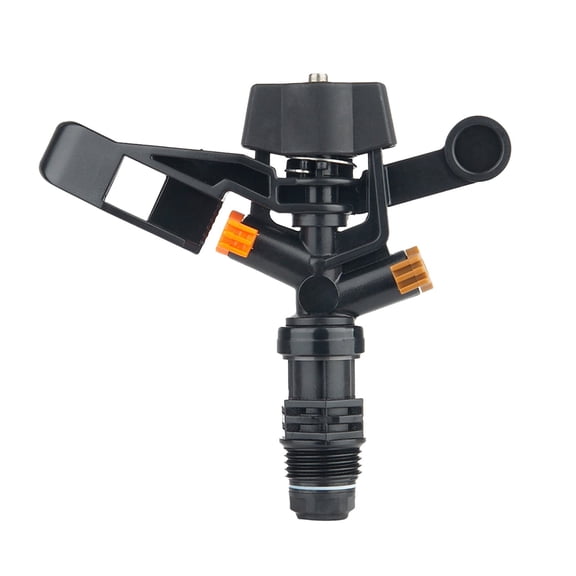 360° Rotating Rocker Arm Sprinkler, Plastic External Thread Water-saving Irrigation Nozzle, Durable Garden & Agricultural Sprayer for Lawn, Farm, Orchard and Outdoor Green Plant Watering