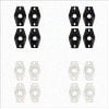 360° Rotating Self-adhesive Casters, Stainless Steel Mini Wheels for Furniture & Storage Solutions (4 Sets, 4 Pcs/Set)