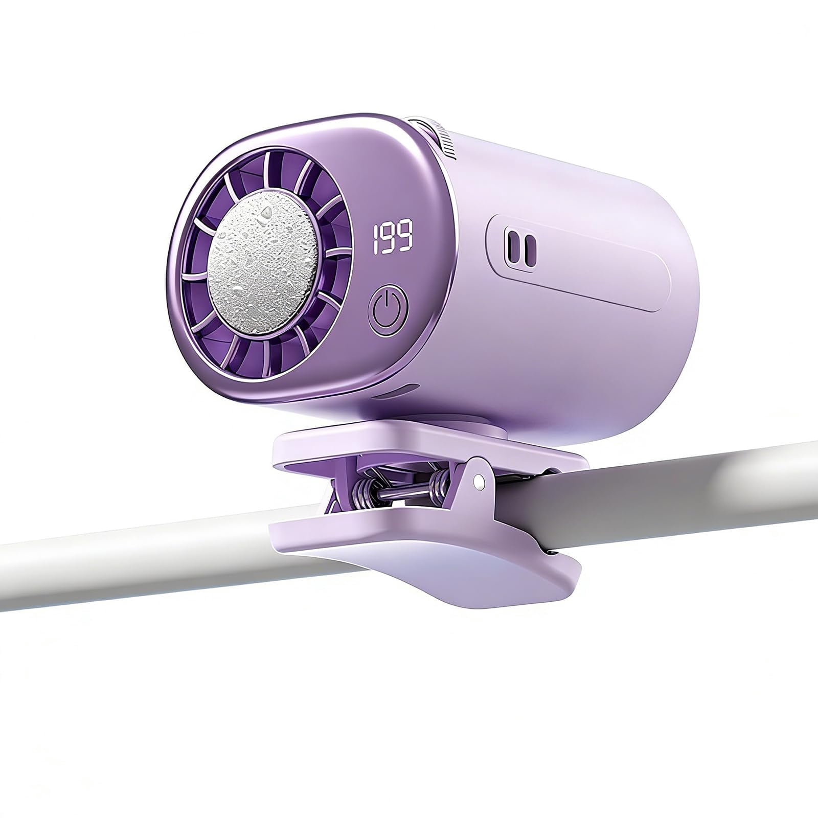 360 Rotating Semi-Cooling Clip Fan, 2026 Car Clip on Air Conditioner ...