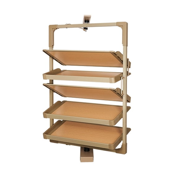 Metal Rotation 360° Rotating Shoe Rack - Adjustable Height, Space-Saving Pull-Out ...
