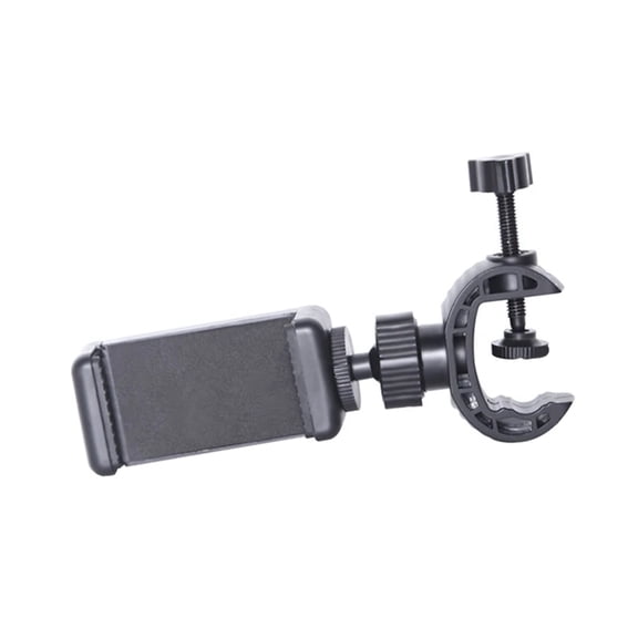 360 Rotating Smartphone Clip for 4.5-7 Inch Devices Strong Clamping Tripod Stands