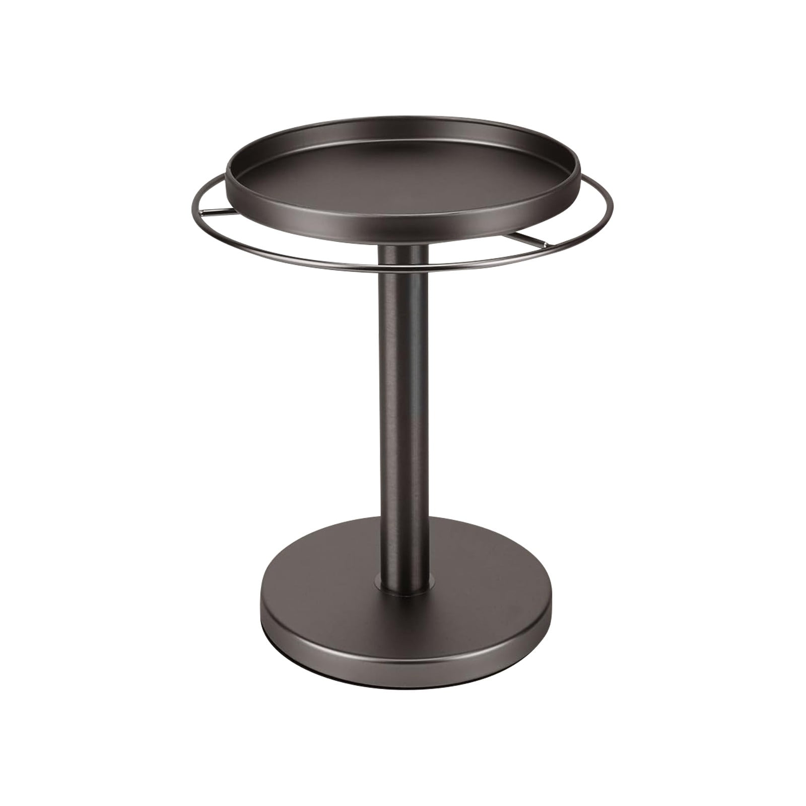 360° Rotating Sunglass Organizer Storage, Stainless Steel Glasses Holder Stand, Glasses Organizer with Tray for Desk, Dresser, Tabletop, Nightstand and Home Decor