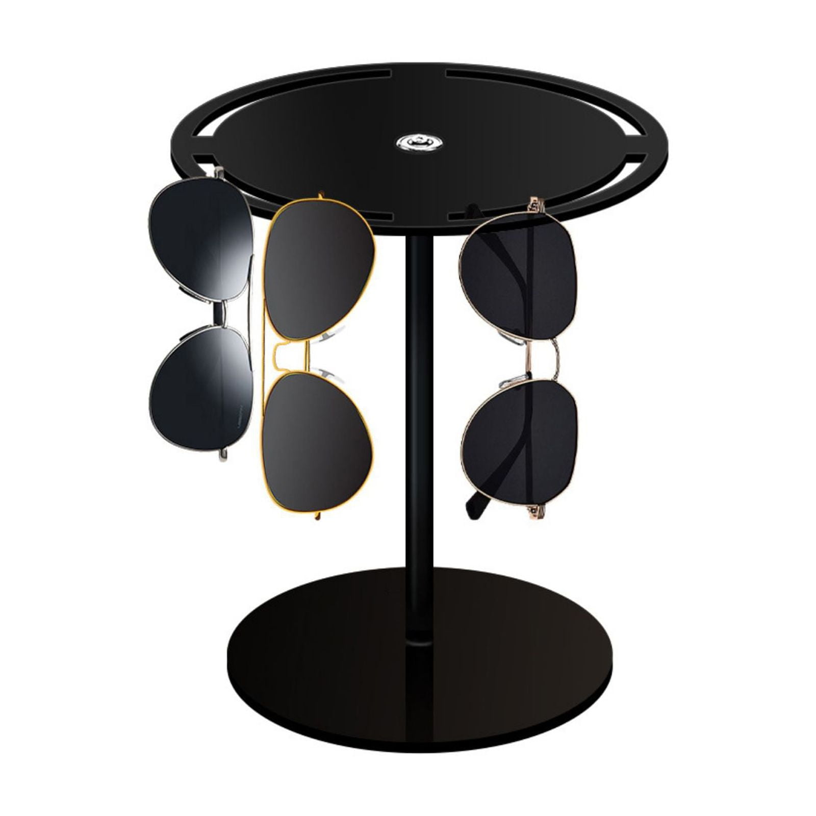 360° Rotating Sunglasses Organizer Stand, Eyewear Display Holder Stand ...