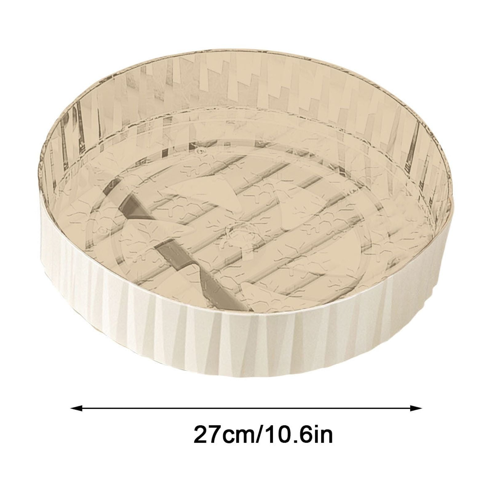 360° Rotating Turntable Organizer Clear Lazy Susan for Kitchen Pantry ...