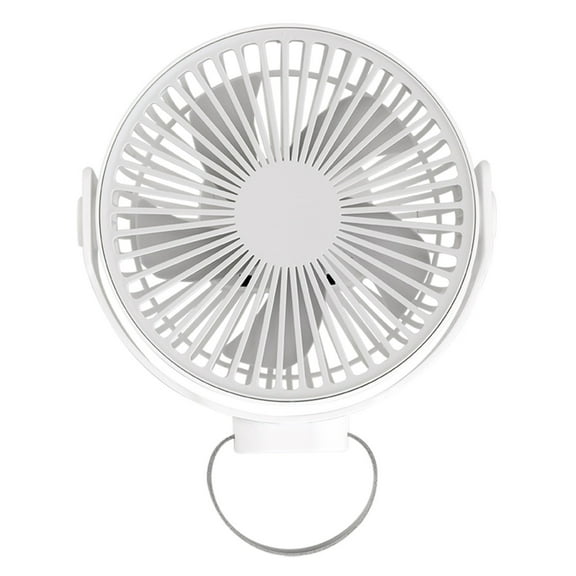360 Rotation 7-Inch USB Powered Desk Fan Fan 4 Speed Ceiling Fan for Camping Tent Outdoor School Home
