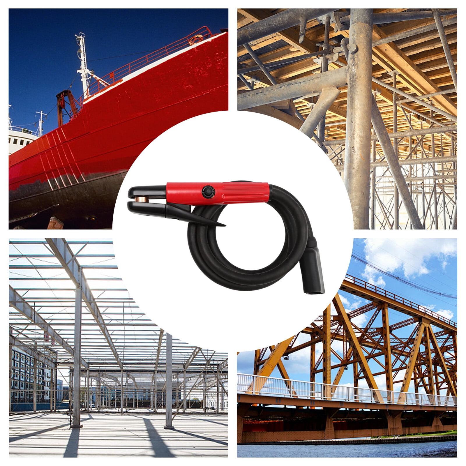 Weldment Riser 360° Rotation Arcair Carbon Arc Gouging Torch & Cables Grooves ...