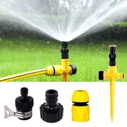 360  Rotation Auto Irrigation System Garden Lawn Sprinkler Patio, 90 /180 /360 , Adjustable at Will for Outdoor Grass Garden Yard Lawns
