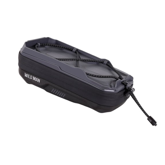 Bike Handlebar Bag, EVA Hard Shell Bicycle Front Bag with Phone Holder, Waterproof Cycling Bag for Road & Mountain Bikes