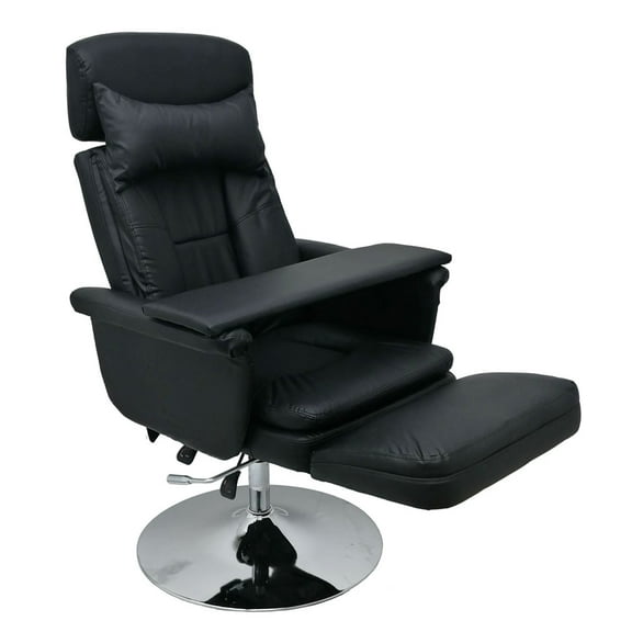 360 Rotation Black Folded Office Chair Recliner Air Pressure Spa Beauty Salon Chair