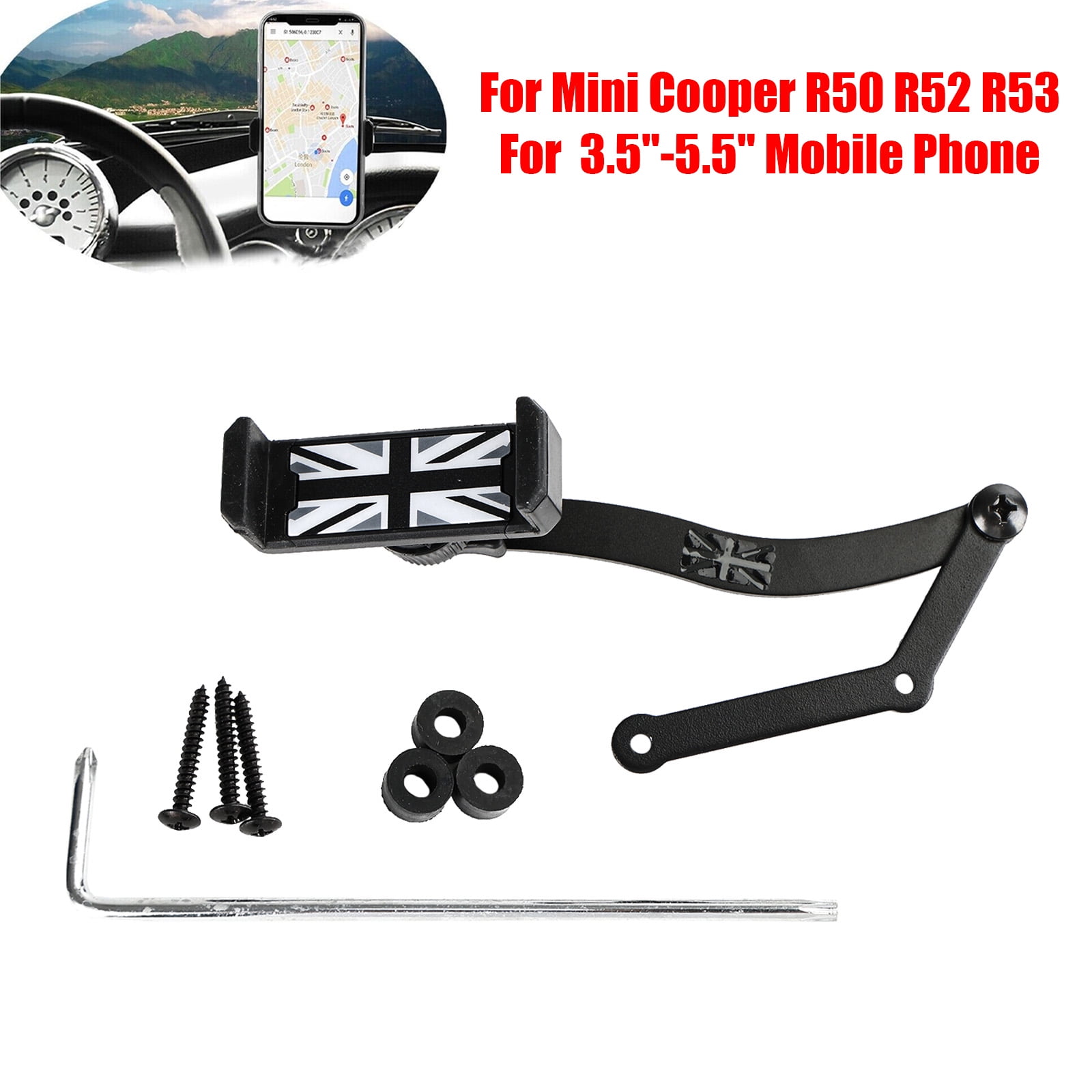 360°Rotation Car Mobile Phone Holder Mount for Mini Cooper R50