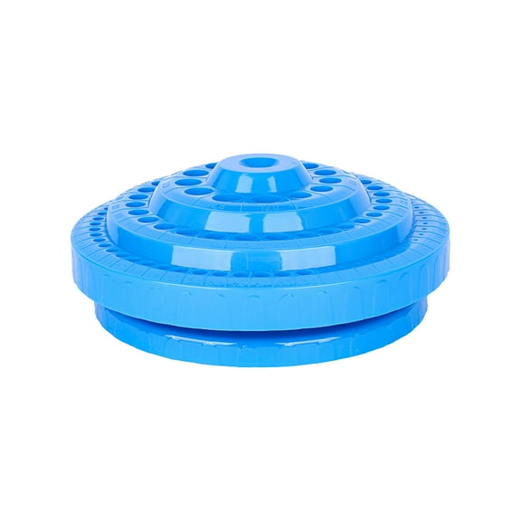 360 Rotation Drill Bit Storage Case Round Shape Hard Plastic Stand 100-Hole Storage Box Organizing Case