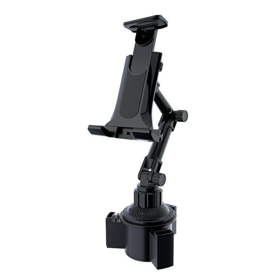 360 Rotation Expandable Base Cup Holder Mount for Tablets and Phones in Vehicles