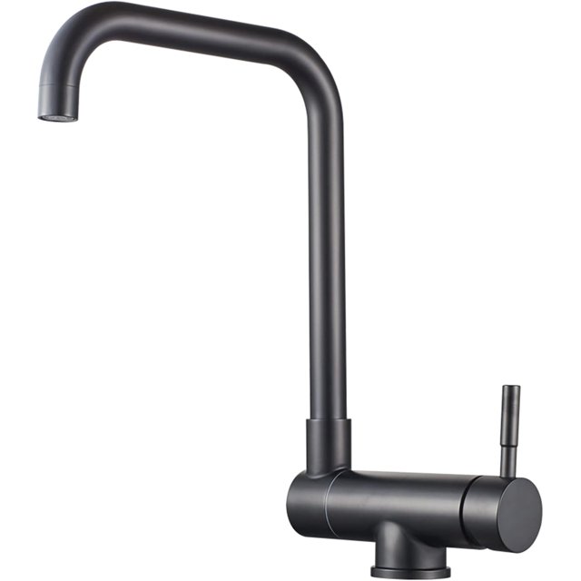 360° Rotation Kitchen Faucet Stainless Steel Single Handle Kitchen Sink