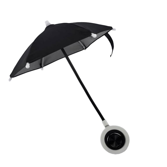 360 Rotation Magnetic Phone Umbrella Anti-Glares Sun Shade Cover Adjustable Mobile Phone Umbrella Easy to Use