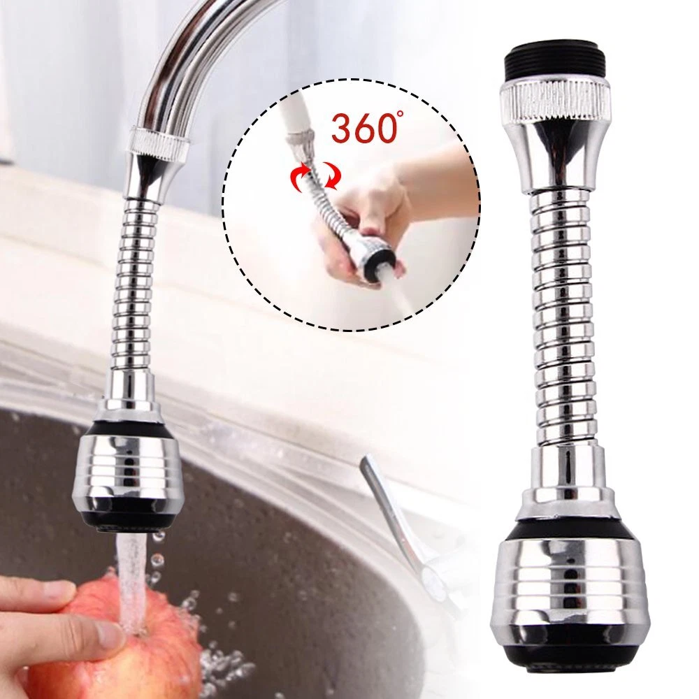 360° Saving Kitchen Faucet Extender Aerator Spray Sprayer Sink Tap Head Water Jq