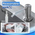 thumbnail image 1 of 360° Soap Dispenser Stainless Steel For Kitchen Sink Brushed Nickel Bottle Tube?, 1 of 6