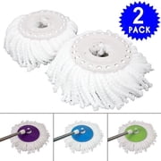 360° Spin Magic Mop Micro Head Mop Refill 2 Piece