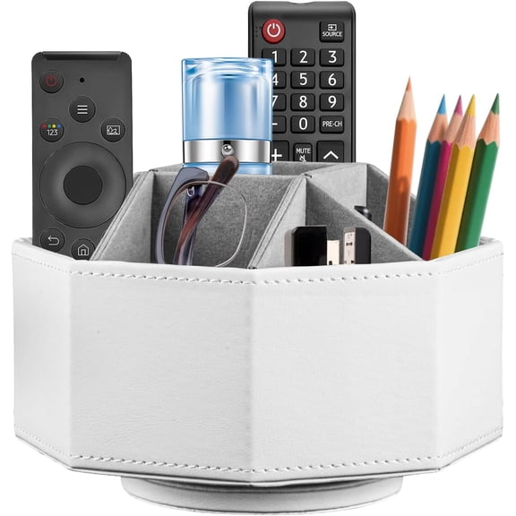 360° Spinning Remote Control Holder,Pen Caddy,Studio Art Supplies Organizer