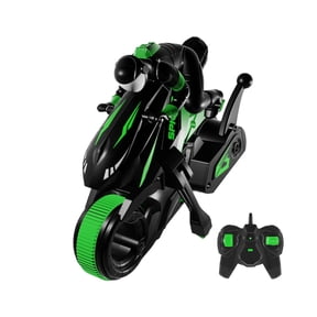 360° Stunt RC Motorcycle, Spinning Remote Control Bike, High-Speed Drift Racing Vehicle, 2.4GHz Wireless Control, LED Light Effects, Off-Road Toy Model
