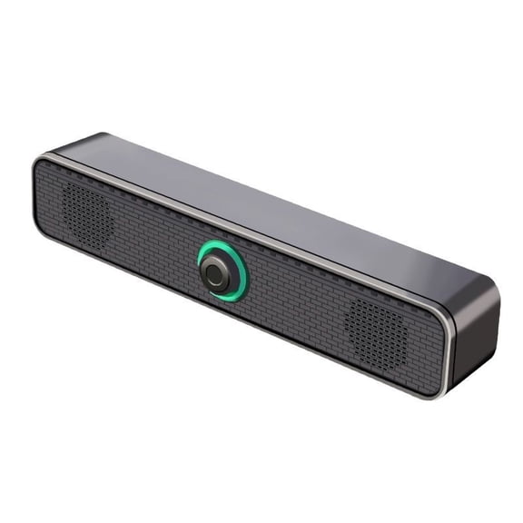 360 Surround Soundbar Computer Speaker with Bluetooth 5.4, Multi-Connection for PC