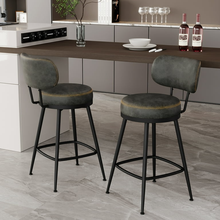 Swivel Bar Bar Stools For 36 Counter 360° Swivel Bar Stools Set Of