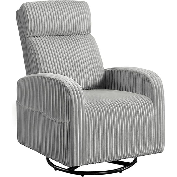 360 ° Swivel Glider Chair for Nursery, Rocking Chair Nursing Chair with ...