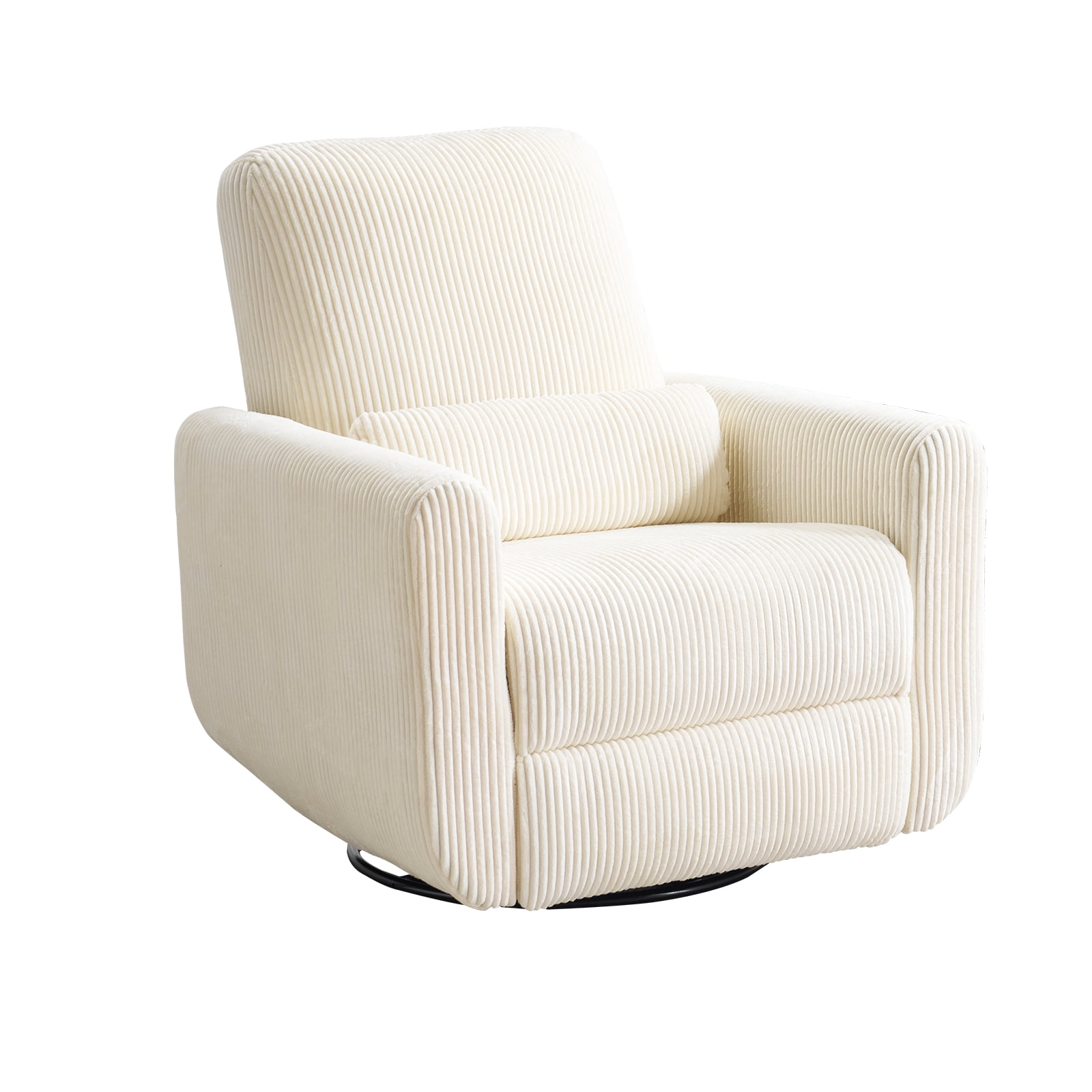 Rhevoy Adult Corduroy Bedroom Rocking Recliners, Beige - Walmart.com