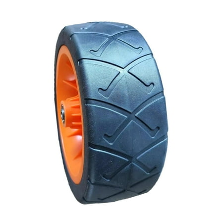 360 Swivel Wagon Wheel Garden Utility Cart Wheel Folding Wagon Replacement with Solid PVC for Camping