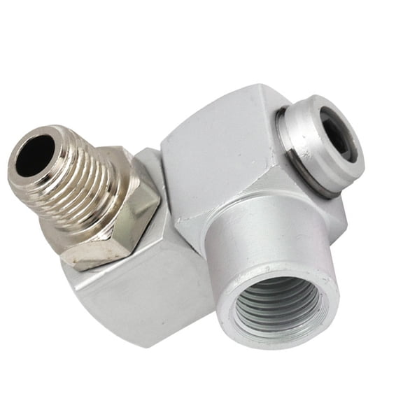 360 Swivels Air Compressors Adapter 1/4inch Male and Female Threads Fittings Portable Air Tool Adapters Enduring