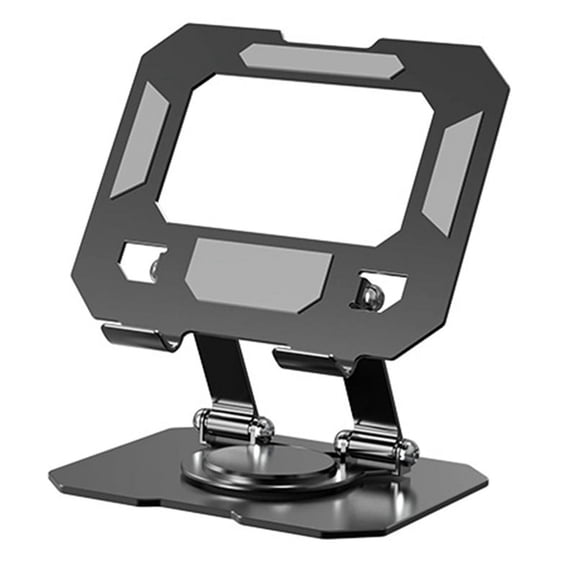 360 Tablet Stand Folding and Lifting Holder Desk Heat Dissipation Base Bracket Black
