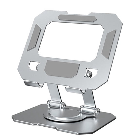 360 Tablet Stand Folding and Lifting Holder Desk Heat Dissipation Base Bracket Silver