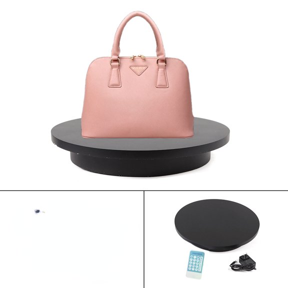 360 Turntable Photography Display Stand Rotating Platform Remote,220Lbs Loading 42cm 16.5inch Diameter,Adjust Speed Electric Turntable for Photography Products and Shows