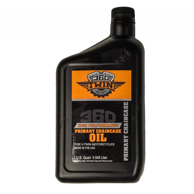 360 Twin V-Twin Motorcycle Primary Chaincase Oil - Walmart.com
