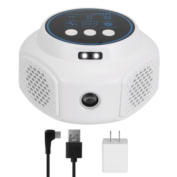 360 Ultrasonic Mice Repellent Indoor Rodent Repeller Rat Squirrel Rodent Chaser with 3 Modes 2 Strobe Lights for Kitchen Warehouse