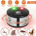 thumbnail image 1 of 360° Ultrasonic Pest Repeller Electronic Plug-in Pest Control Mouse Chaser Blocker Repellent Deterrent with Pressure Wave & Ultrasonic Sound for Indoor Use, 1 of 10