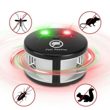 TeqHome 360° Ultrasonic Insect and Pest Repellent Device