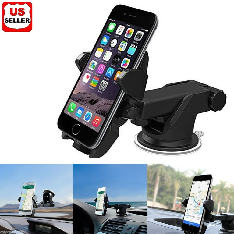 Universal Car Phone Holder 360° Suction Cup Mount Holder Car Windshield  Stand