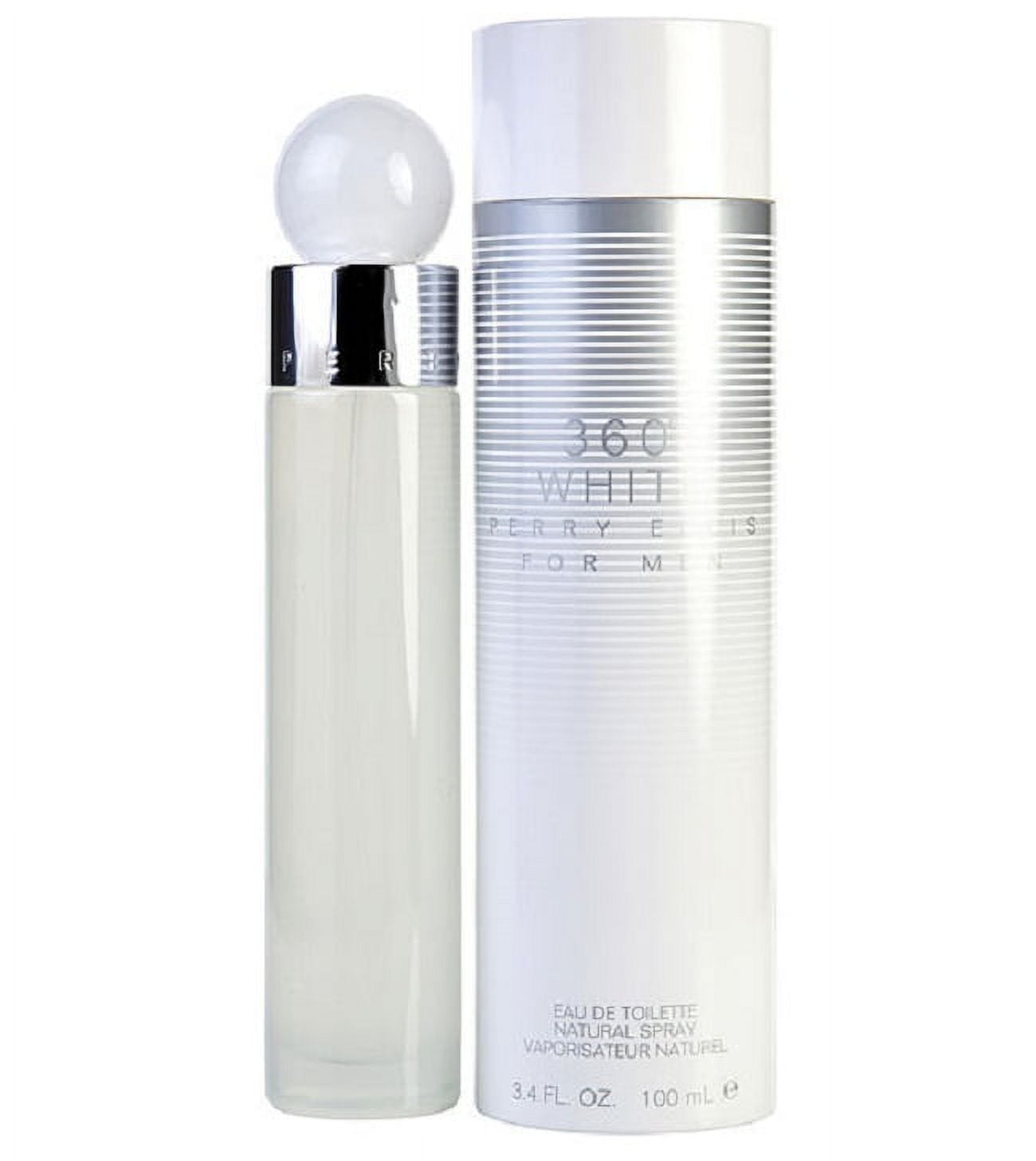 360 WHITE * Perry Ellis 3.4 oz / 100 ml Eau De Toilette Men Cologne Spray