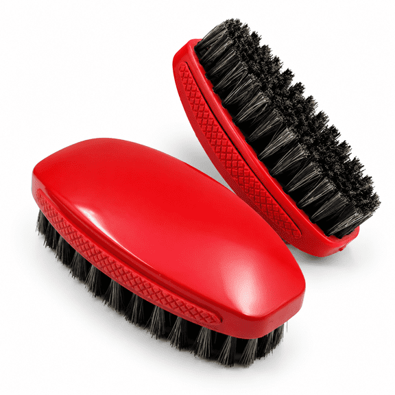 360 Wave Brush D Medium Mixed Bristle Candy Waterproof