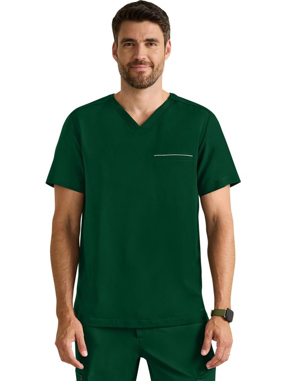 Spencer Scrubs For Men V-Neck Relaxed Fit 360 Stretch