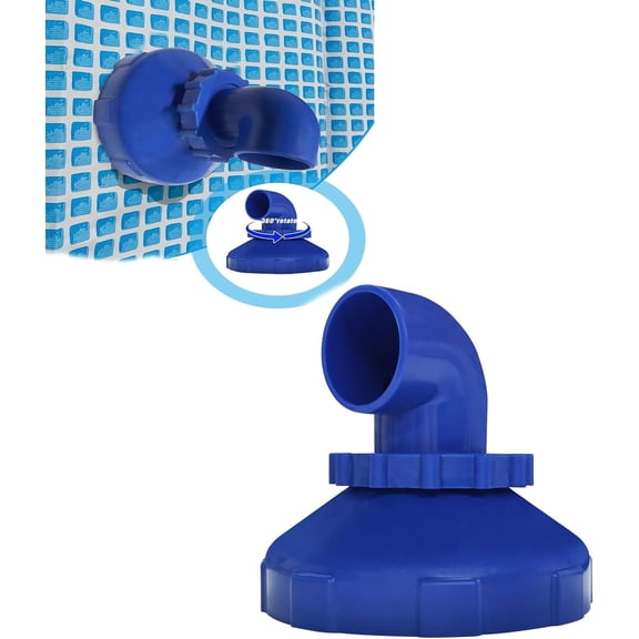 360 degree rotating pool inlet nozzle, pool return jet ventilation accessory for above ground pool replacement parts
